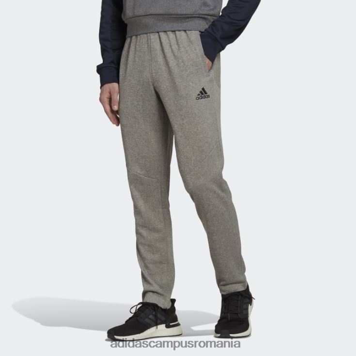 adidas campus romania Aeroready Game and Go pantaloni de jogging conici cu logo mic mgh solid gri bărbați mgh gri solid J266N215236