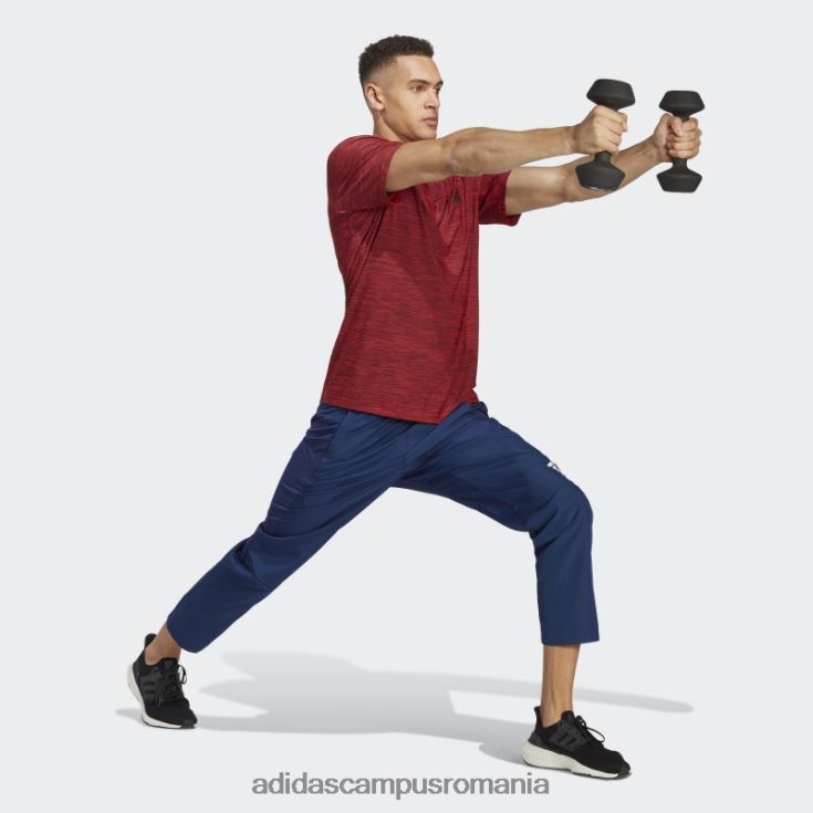 adidas campus romania Aeroready albastru închis conceput pentru pantaloni de antrenament de mișcare bărbați albastru închis/alb J266N25975