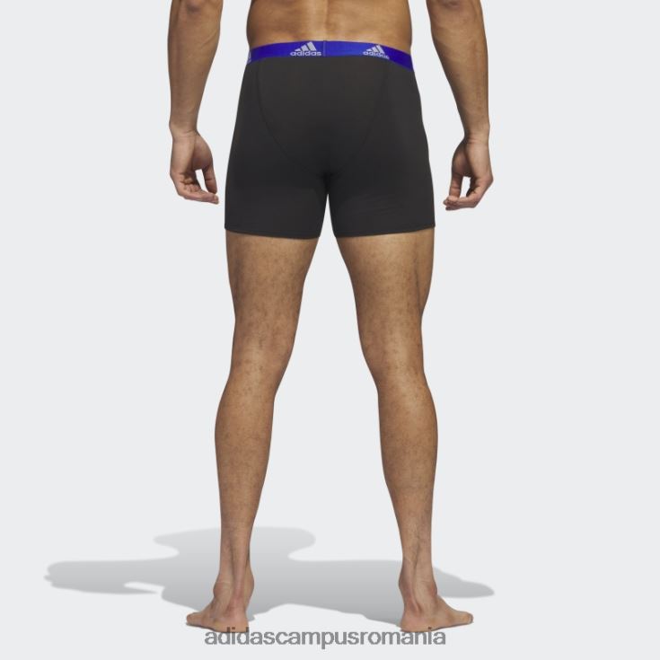 adidas campus romania Boxer din bumbac elastic 3 perechi negru fashion bărbați negru J266N27296