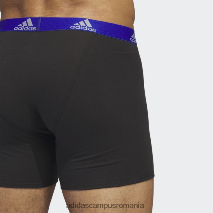 adidas campus romania Boxer din bumbac elastic 3 perechi negru fashion bărbați negru J266N27296