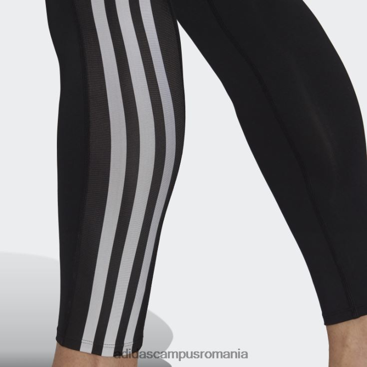 adidas campus romania Colanti lungi de antrenament techfit 3 dungi negru adidas bărbați negru J266N25442