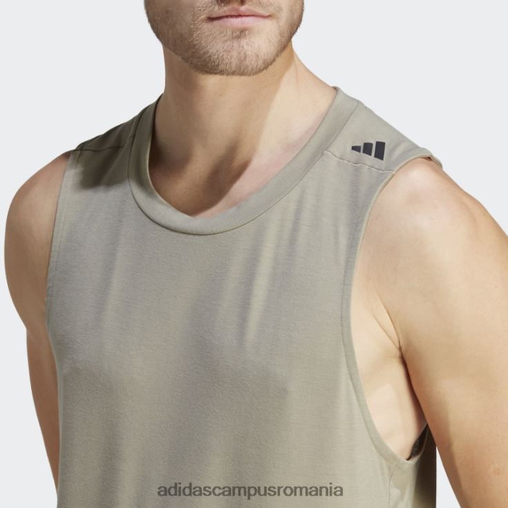 adidas campus romania Conceput pentru antrenament, maiou de pescuit argintiu bărbați pietricica de argint J266N25983