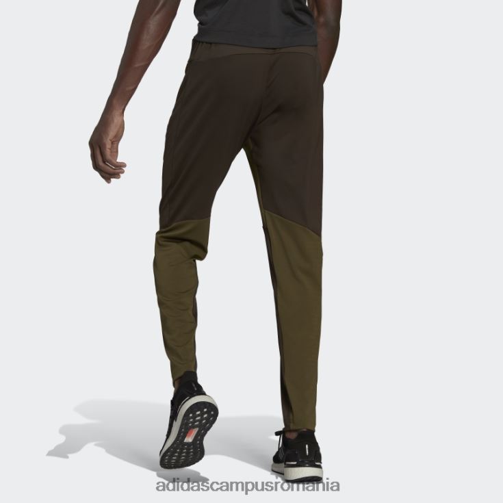 adidas campus romania Joggeri de antrenament yoga olive bărbați măsline J266N214594