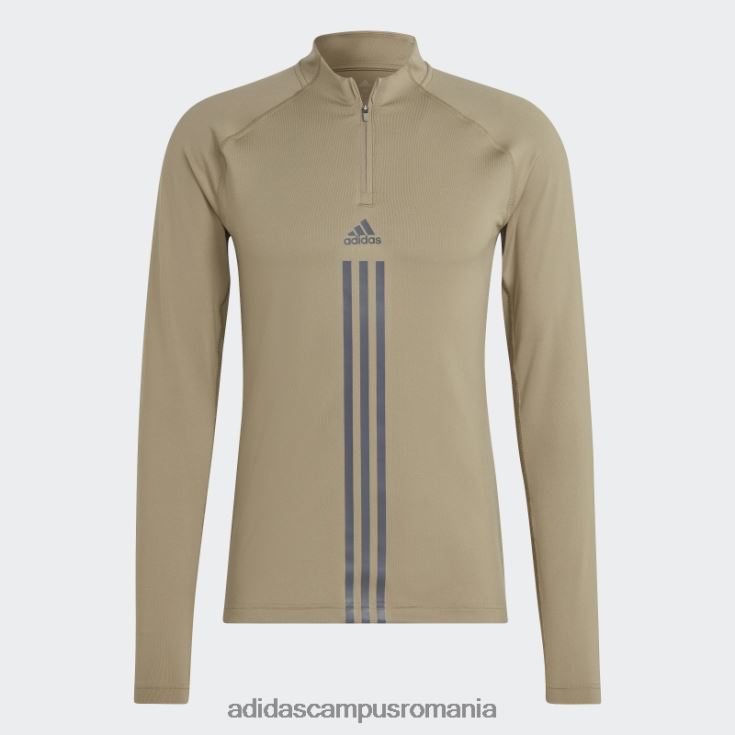 adidas campus romania Top cu mânecă lungă cu fermoar 1/4 verde orbita bărbați orbita verde J266N26983