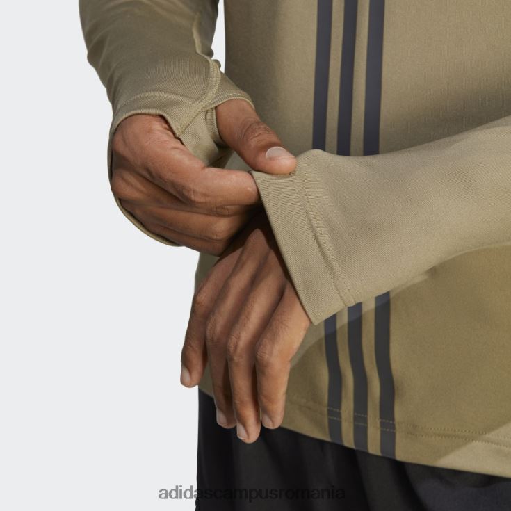 adidas campus romania Top cu mânecă lungă cu fermoar 1/4 verde orbita bărbați orbita verde J266N26983