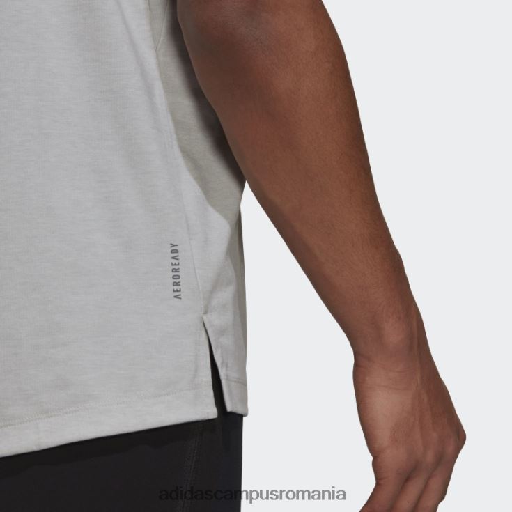 adidas campus romania Tren icons 3-bar tricou de antrenament gri bărbați gri J266N25750