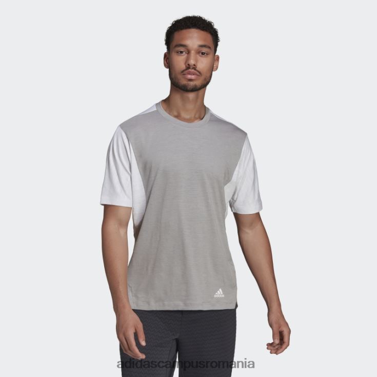 adidas campus romania Tricou de antrenament pentru sănătate mgh solid gri bărbați mgh solid gri/alb J266N26970