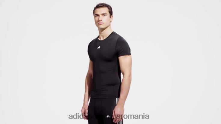 adidas campus romania Tricou de antrenament techfit negru bărbați negru J266N25324