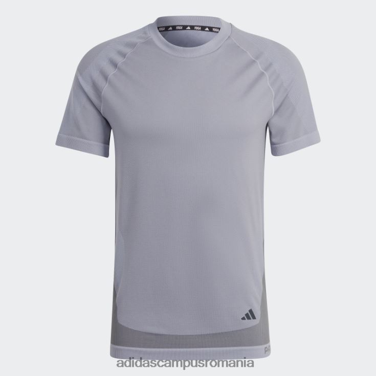 adidas campus romania Tricou pentru antrenament primeknit yoga fără cusături fashion violet argintiu bărbați violet argintiu/gri J266N25135