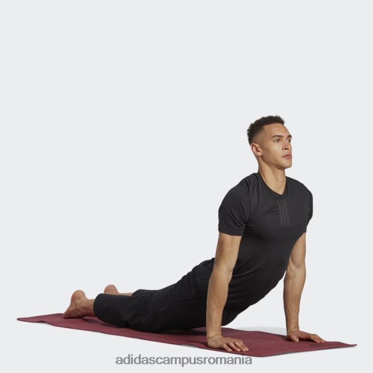 adidas campus romania aeroknit yoga base tricou de antrenament negru adidas bărbați negru/carbon J266N214004