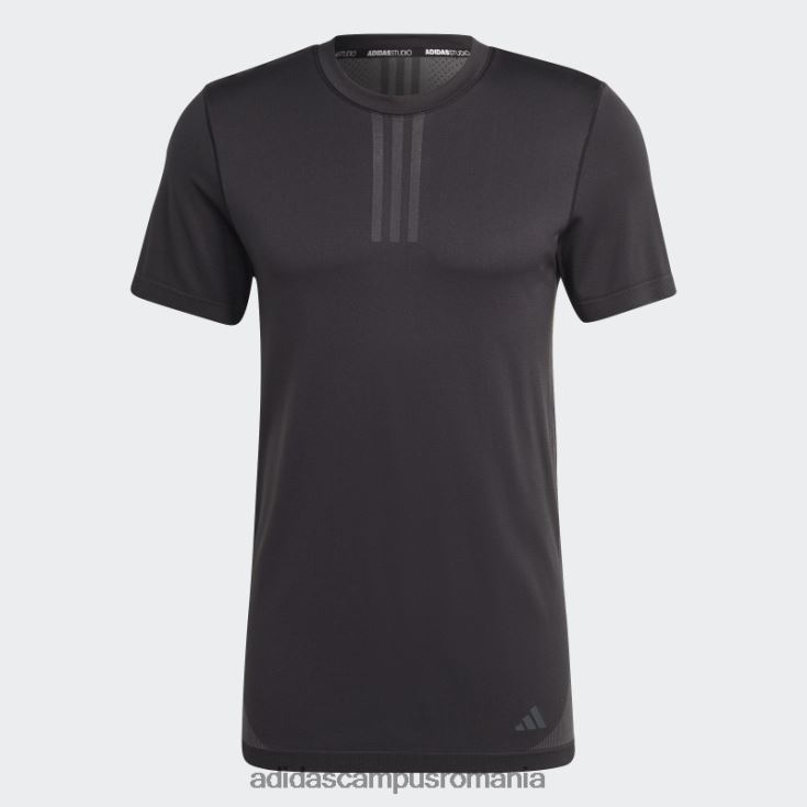 adidas campus romania aeroknit yoga base tricou de antrenament negru adidas bărbați negru/carbon J266N214004