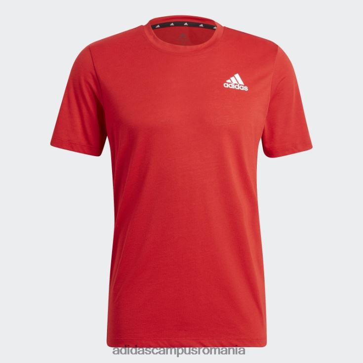 adidas campus romania aeroready conceput pentru a muta sport tee stacojiu bărbați stacojiu/alb J266N21585