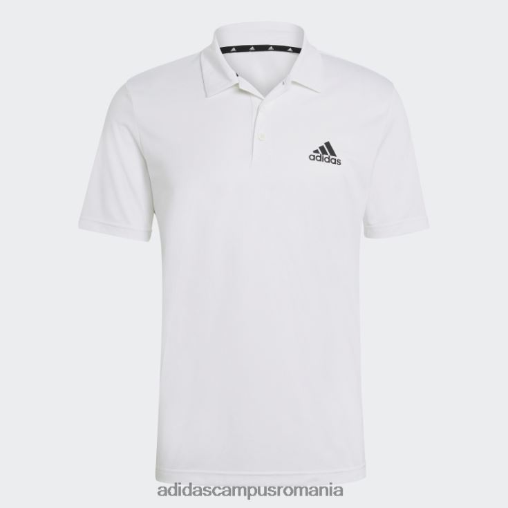 adidas campus romania aeroready conceput pentru a muta sport tricou polo alb bărbați alb J266N21706