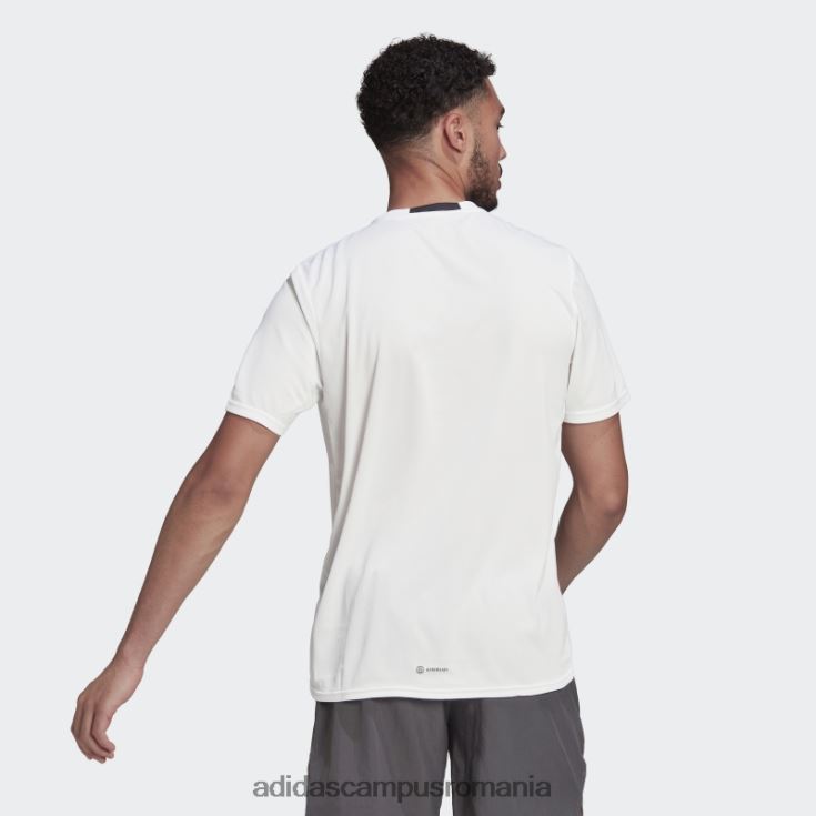 adidas campus romania aeroready conceput pentru mișcare tee alb bărbați alb J266N25137
