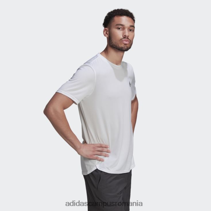 adidas campus romania aeroready conceput pentru mișcare tee alb bărbați alb J266N25137