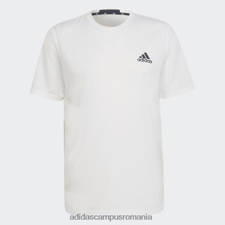 adidas campus romania aeroready conceput pentru mișcare tee alb bărbați alb J266N25137