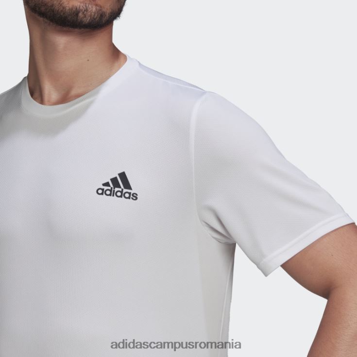 adidas campus romania aeroready conceput pentru mișcare tee alb bărbați alb J266N25137