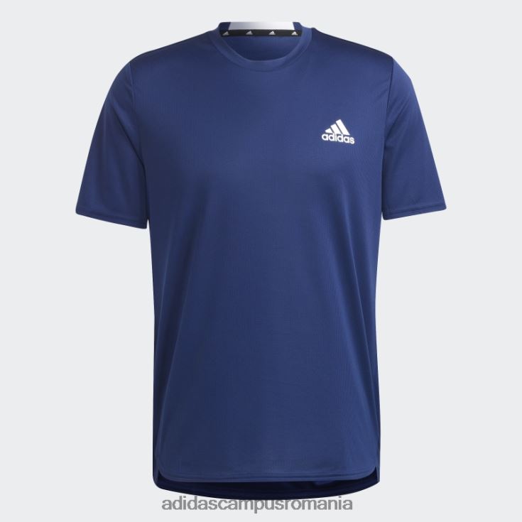 adidas campus romania aeroready conceput pentru mișcare tricou adidas albastru închis bărbați albastru închis/alb J266N213116