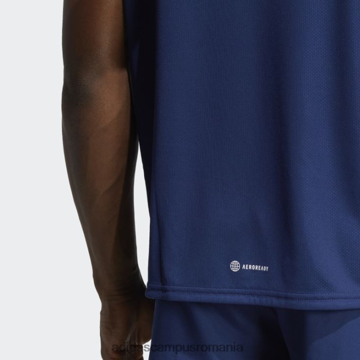 adidas campus romania aeroready conceput pentru mișcare tricou adidas albastru închis bărbați albastru închis/alb J266N213116