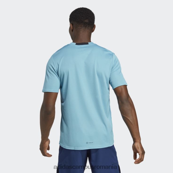 adidas campus romania aeroready conceput pentru mișcare tricou albastru adidas bărbați albastru/negru J266N213170