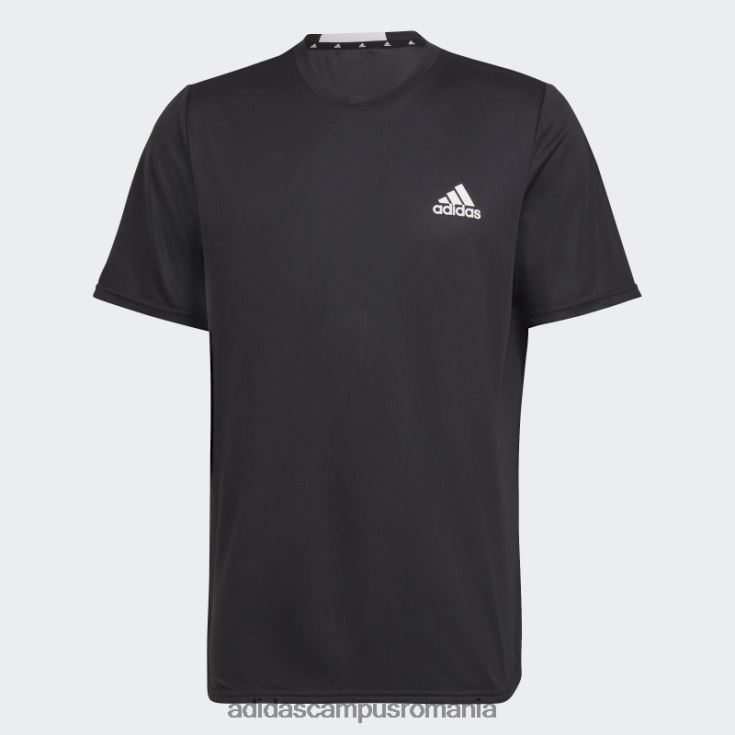 adidas campus romania aeroready conceput pentru mișcare tricou negru bărbați negru J266N24880