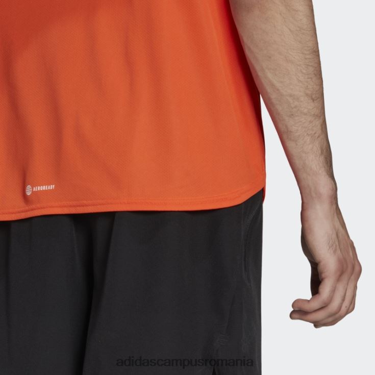 adidas campus romania aeroready conceput pentru mișcare tricou portocaliu adidas bărbați portocale J266N214952