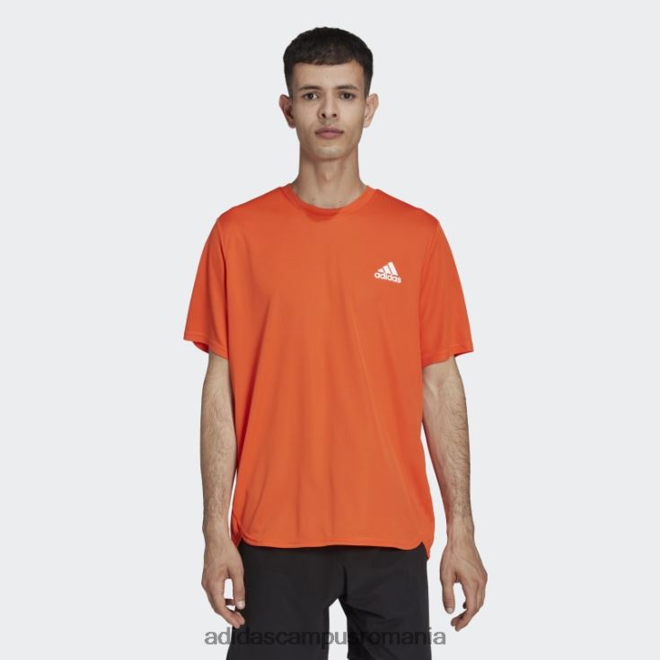adidas campus romania aeroready conceput pentru mișcare tricou portocaliu bărbați portocale J266N26841