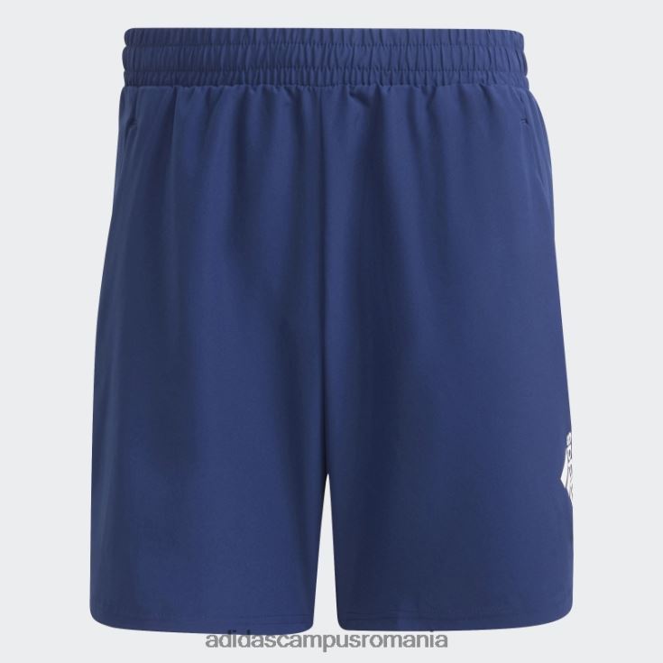 adidas campus romania aeroready conceput pentru pantaloni scurți de mișcare albastru închis bărbați albastru închis/alb J266N25071