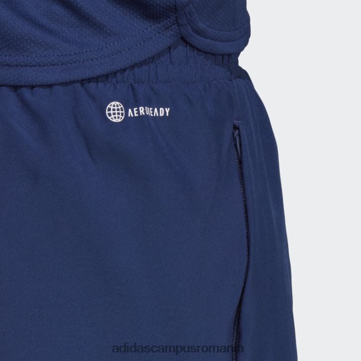 adidas campus romania aeroready conceput pentru pantaloni scurți de mișcare albastru închis bărbați albastru închis/alb J266N25071