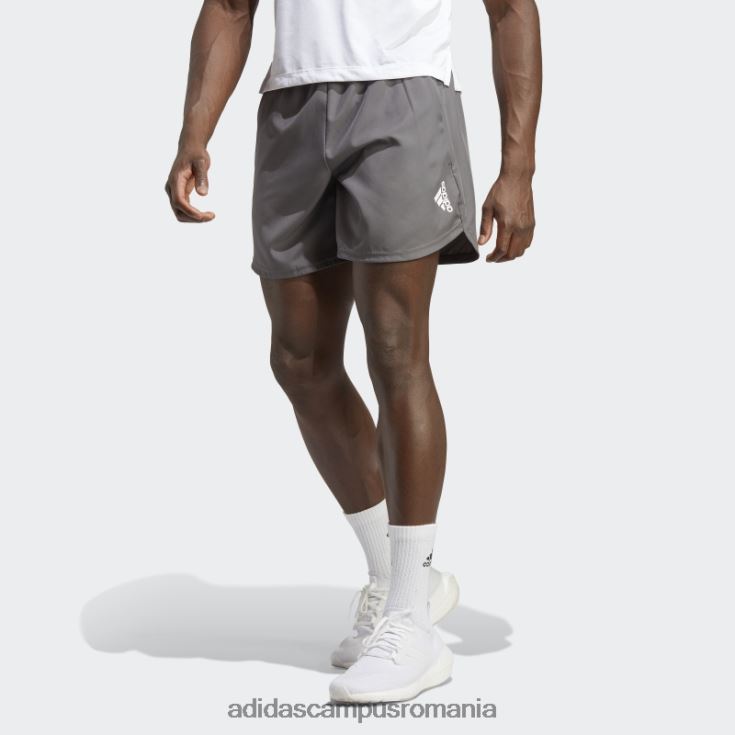 adidas campus romania aeroready conceput pentru pantaloni scurți de mișcare gri bărbați gri/alb J266N21442