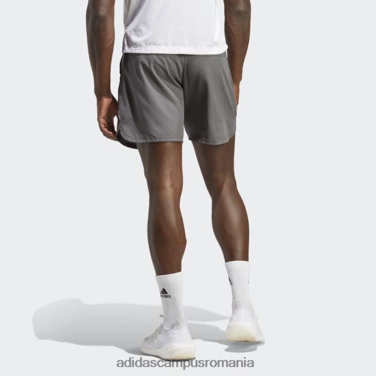 adidas campus romania aeroready conceput pentru pantaloni scurți de mișcare gri bărbați gri/alb J266N21442