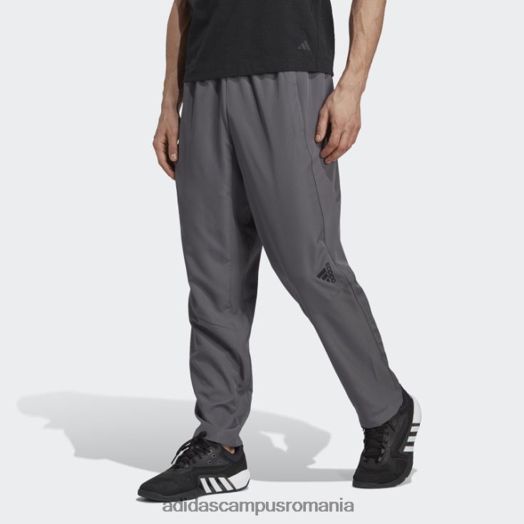 adidas campus romania aeroready gri proiectat pentru pantaloni de antrenament de mișcare adidas bărbați gri/negru J266N25727