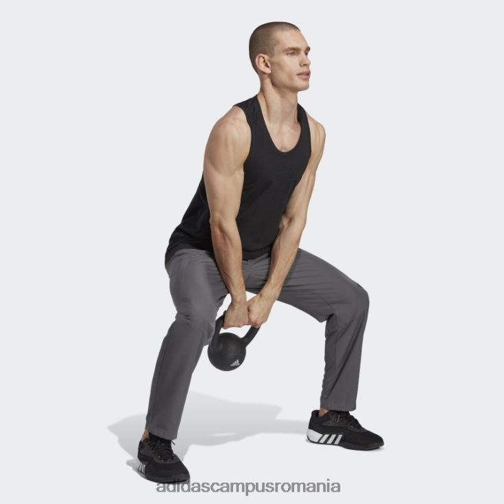 adidas campus romania aeroready gri proiectat pentru pantaloni de antrenament de mișcare adidas bărbați gri/negru J266N25727