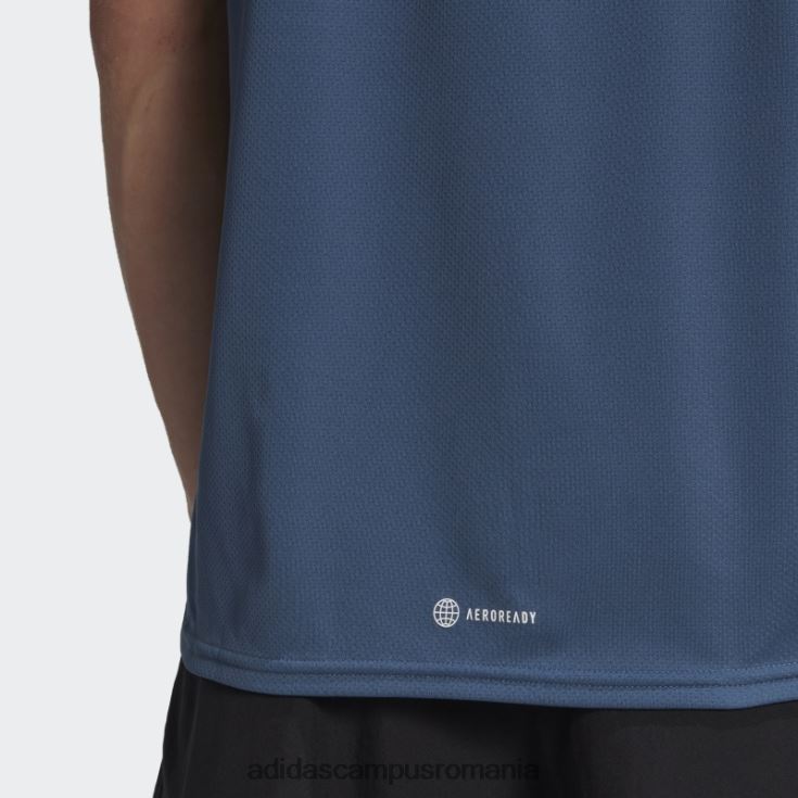 adidas campus romania aeroready proiectat pentru oțel tee de mișcare bărbați oţel J266N25870
