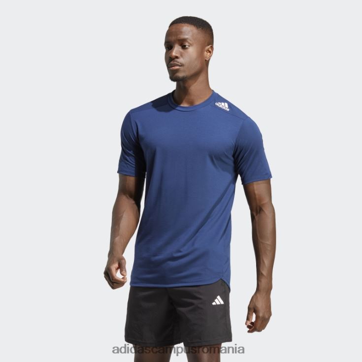 adidas campus romania albastru închis conceput pentru tricou de antrenament bărbați albastru inchis J266N213264