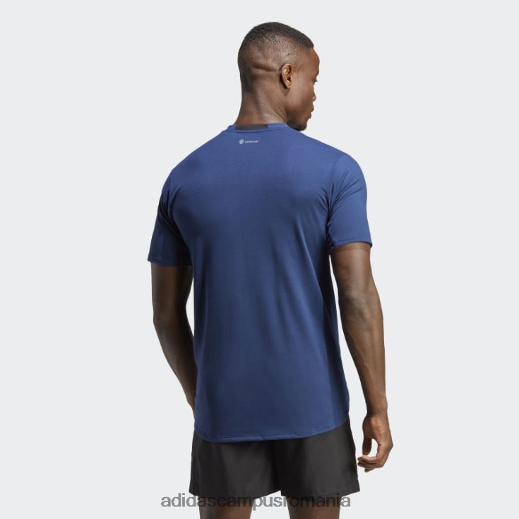 adidas campus romania albastru închis conceput pentru tricou de antrenament bărbați albastru inchis J266N213264