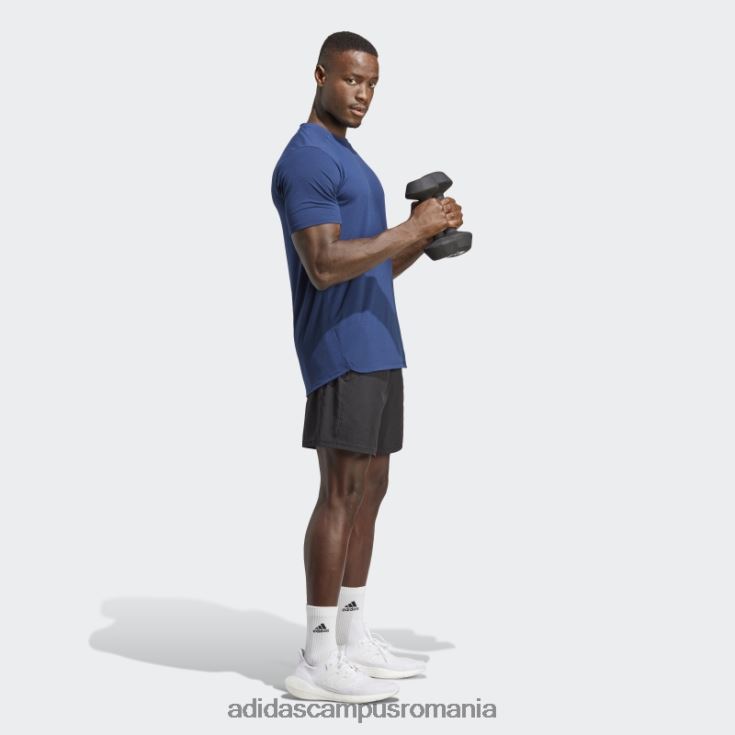 adidas campus romania albastru închis conceput pentru tricou de antrenament bărbați albastru inchis J266N213264