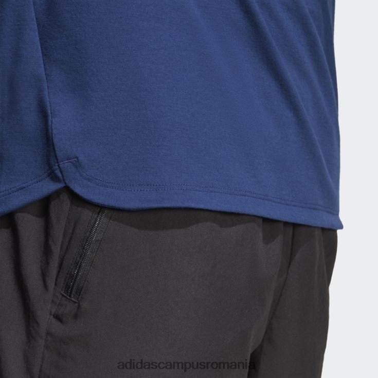 adidas campus romania albastru închis conceput pentru tricou de antrenament bărbați albastru inchis J266N213264