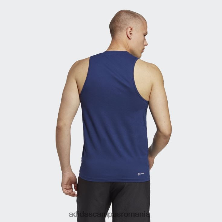 adidas campus romania albastru închis tren essentials feelready pantaloni de antrenament adidas bărbați albastru închis/alb J266N213689