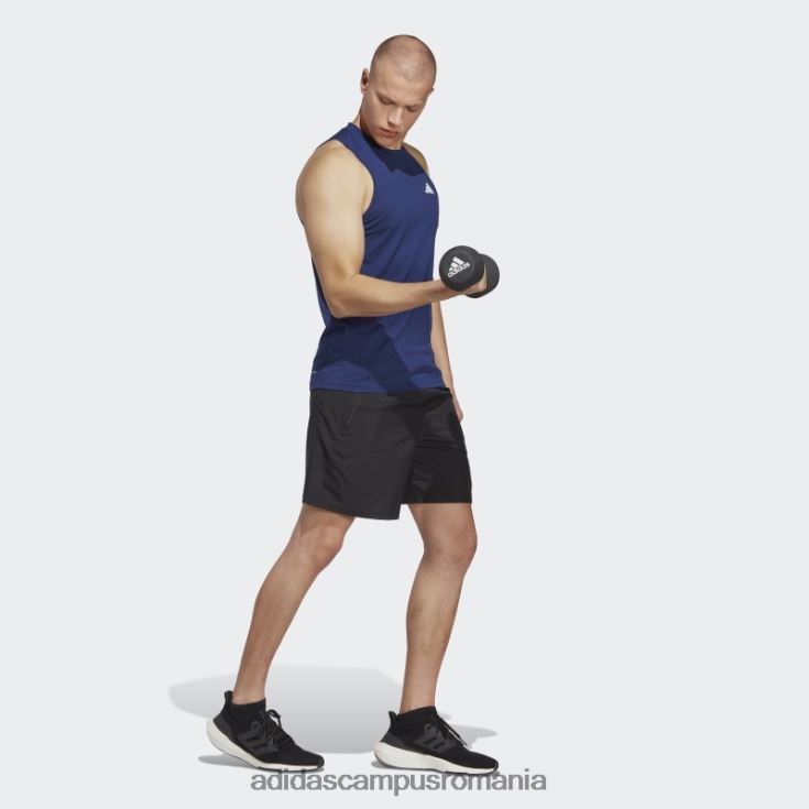 adidas campus romania albastru închis tren essentials feelready pantaloni de antrenament adidas bărbați albastru închis/alb J266N213689