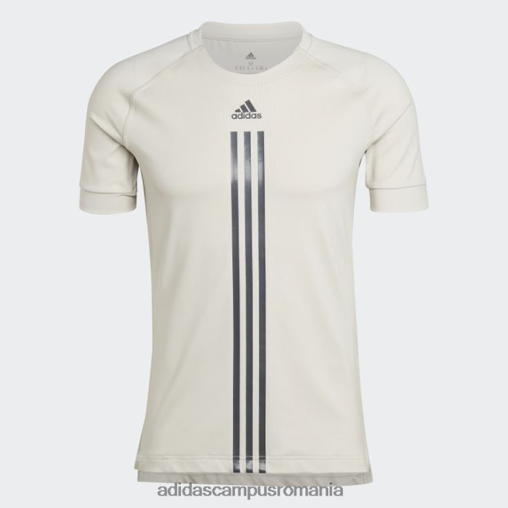 adidas campus romania alphastrength tee aluminiu adidas bărbați aluminiu J266N21632