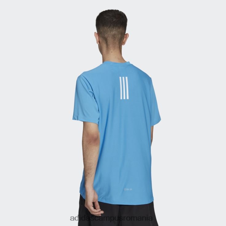 adidas campus romania blue design 4 training heat.rdy hiit tricou adidas bărbați albastru J266N214889