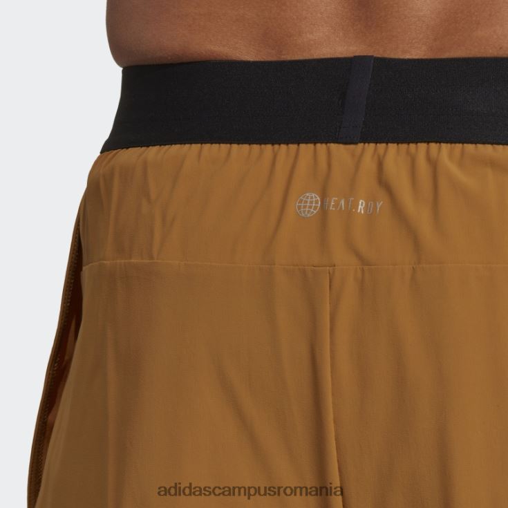 adidas campus romania căldură.rdy hiit pantaloni scurți de antrenament 2-în-1 bronz adidas bărbați bronz J266N25370