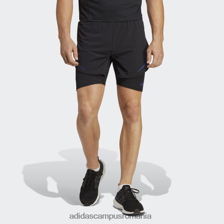 adidas campus romania căldură.rdy hiit pantaloni scurți de antrenament 2-în-1 negru bărbați negru J266N25018