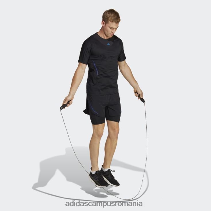 adidas campus romania căldură.rdy hiit pantaloni scurți de antrenament 2-în-1 negru bărbați negru J266N25018