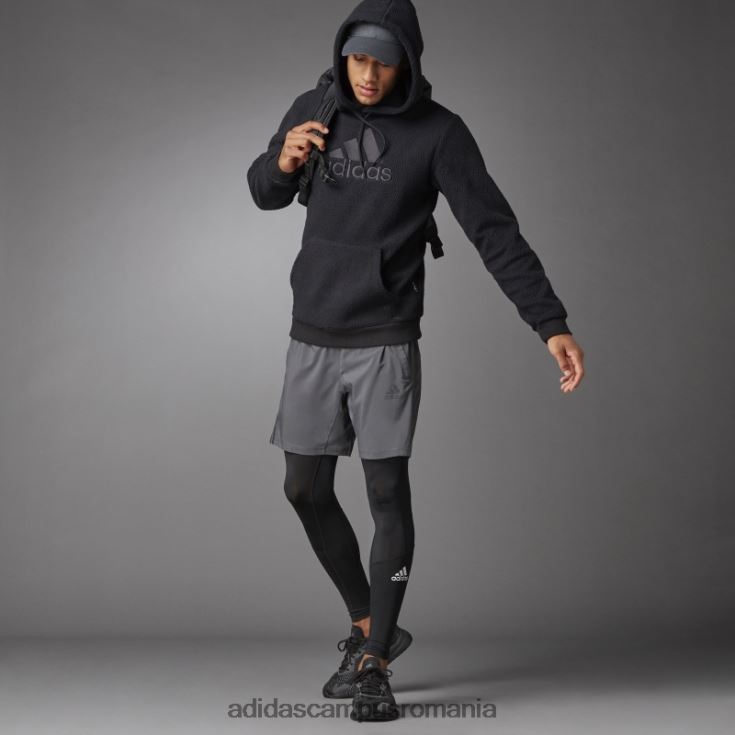 adidas campus romania colanti lungi techfit negri bărbați negru J266N21561