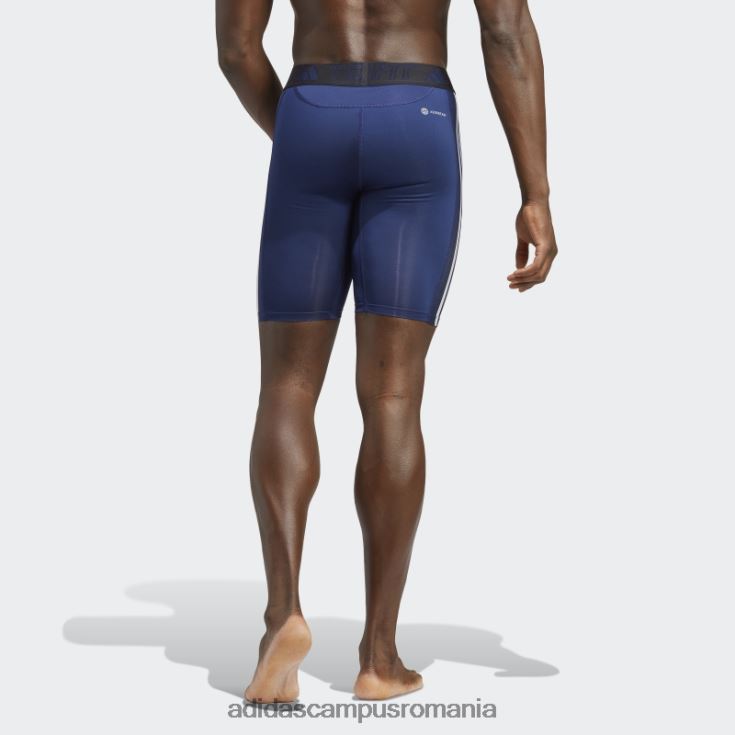 adidas campus romania colanti scurti de antrenament techfit albastru inchis cu 3 dungi adidas bărbați albastru inchis J266N213281