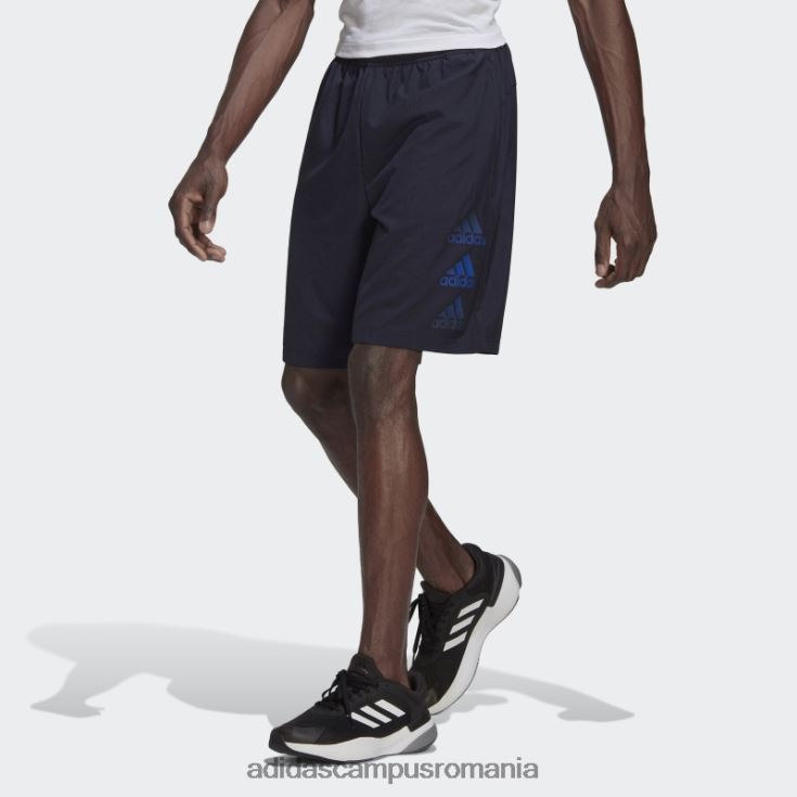 adidas campus romania conceput pentru a muta logo-ul pantalonilor scurți de cerneală moda bărbați cerneală J266N27249