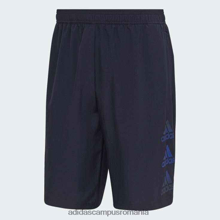 adidas campus romania conceput pentru a muta logo-ul pantalonilor scurți de cerneală moda bărbați cerneală J266N27249