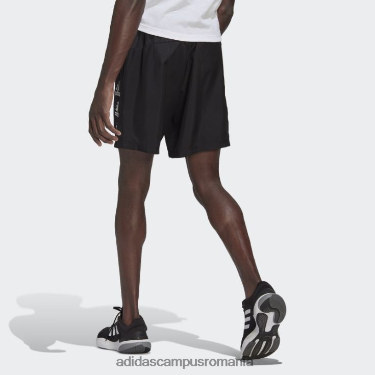 adidas campus romania conceput pentru a muta pantaloni scurți cu logo negru bărbați negru J266N214642